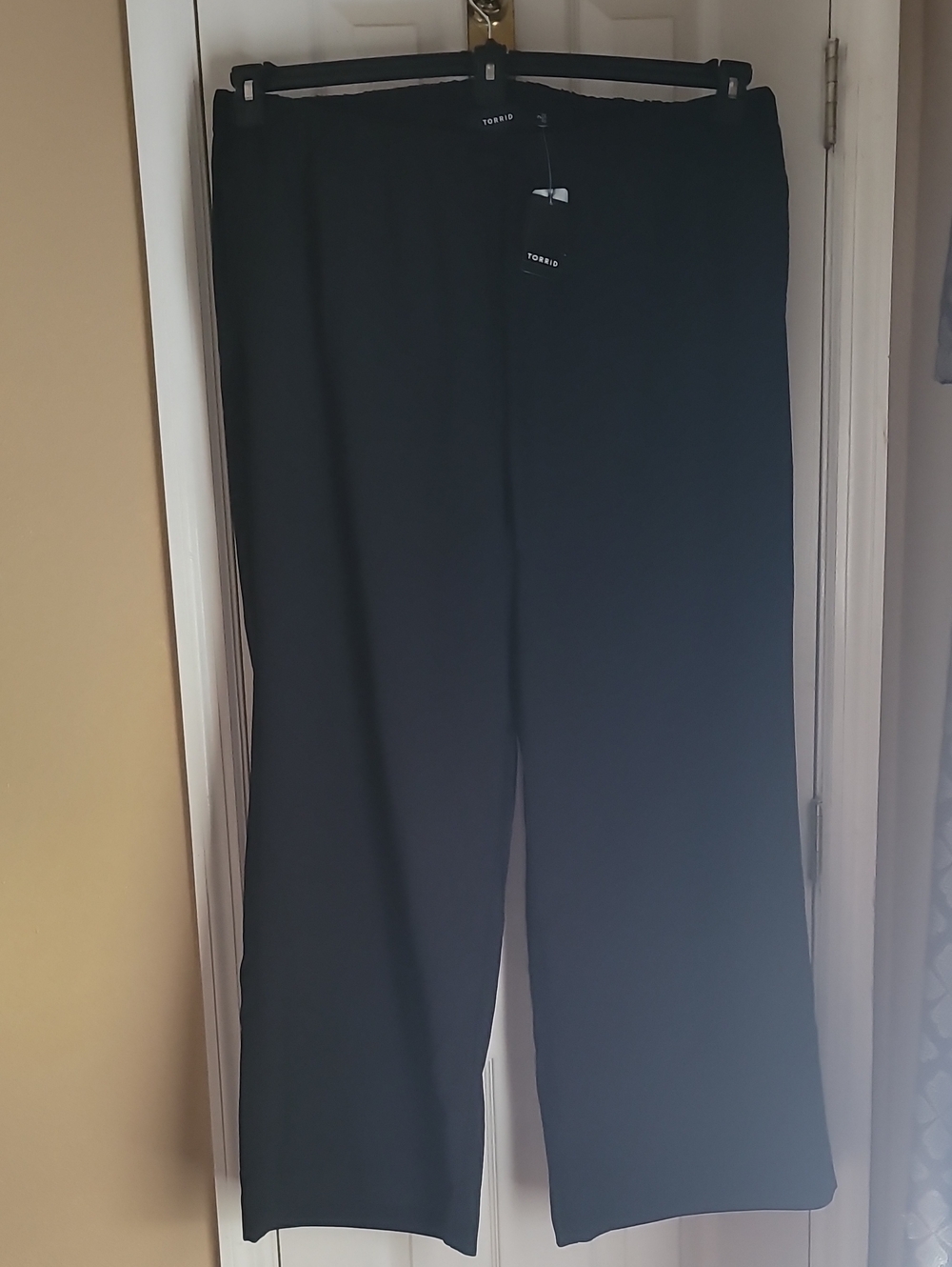 torrid Black Wide-Leg Pull-On Pants